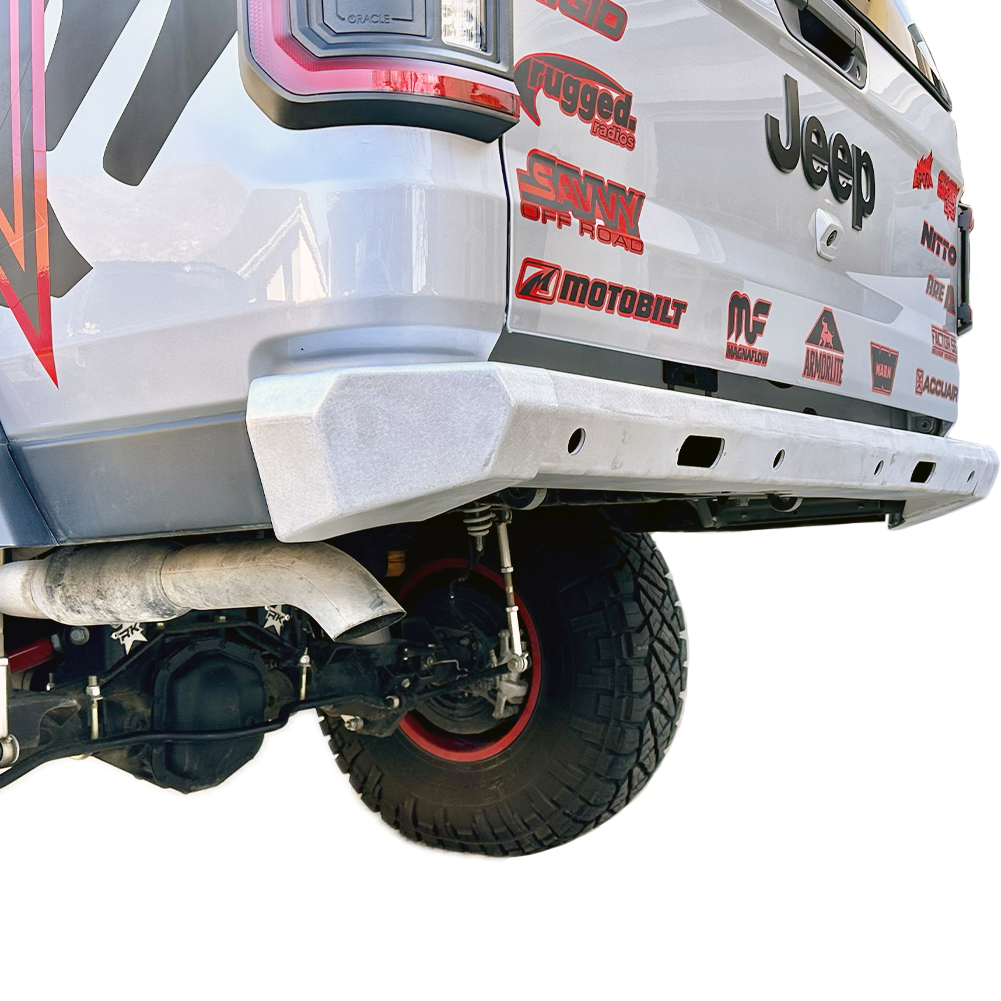 2020-2026 JEEP JT GLADIATOR REAR BUMPER (ALUMINUM KRAWLER LITE) SAVVY OFFROAD