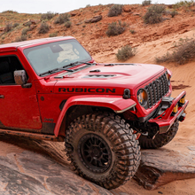 Load image into Gallery viewer, 2018-2026 JEEP JL/JLU/JT FRONT BUMPER WITH HOOP (LEGACY 6061 ALUMINUM) SAVVY OFFROAD