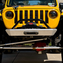 Load image into Gallery viewer, 2018-2026 JEEP JL/JLU/JT FRONT BUMPER WITH HOOP (LEGACY 6061 ALUMINUM) SAVVY OFFROAD