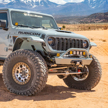 Load image into Gallery viewer, 2018-2026 JEEP JL/JLU/JT FRONT BUMPER WITH HOOP (LEGACY 6061 ALUMINUM) SAVVY OFFROAD