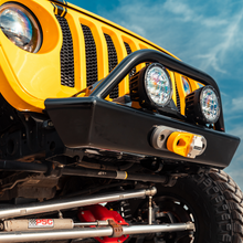 Load image into Gallery viewer, 2018-2026 JEEP JL/JLU/JT FRONT BUMPER WITH HOOP (LEGACY 6061 ALUMINUM) SAVVY OFFROAD