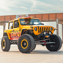 Load image into Gallery viewer, 2018-2026 JEEP JL/JLU/JT FRONT BUMPER WITH HOOP (LEGACY 6061 ALUMINUM) SAVVY OFFROAD