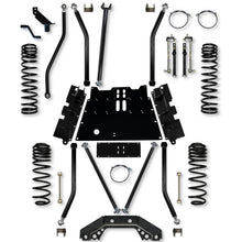 Load image into Gallery viewer, 3.5 Inch X-Factor X2 Flat Belly Long-Arm Suspension System For Jeep Wrangler TJ With No Shocks Rock Krawler
