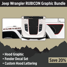 Load image into Gallery viewer, Graphic Kit for Wrangler JL RUBICON