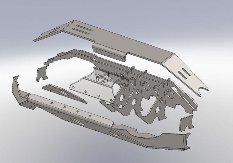 Dana 60 Full Hydro Mounting Kit: Chevy - Ultimate Arms for OEM Knuckles Artec Industries