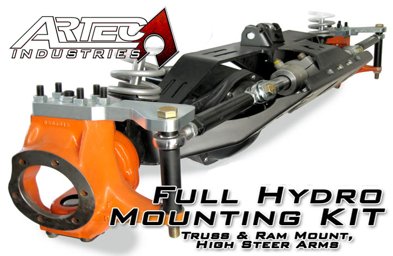 Dana 60 Full Hydro Mounting Kit: 85-91.5 Ford - Ultimate Arms for Reid Knuckles Artec Industries