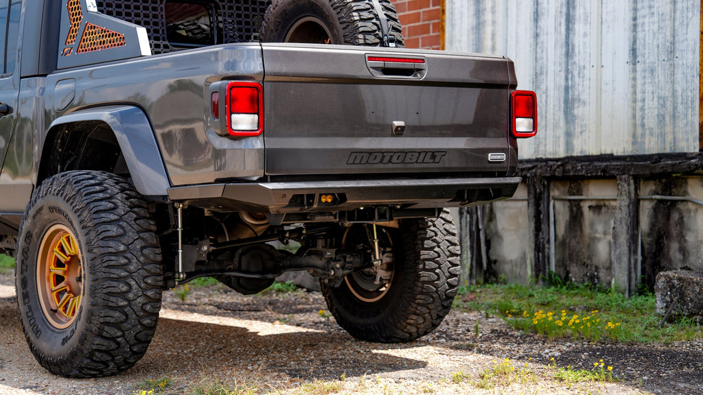 Tomahawk High Clearance Rear Bumper for Jeep JT Motobilt - MB1262 - Motobilt
