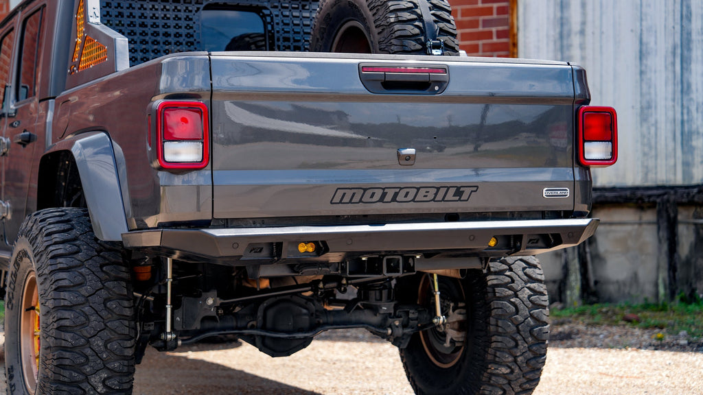 Tomahawk High Clearance Rear Bumper for Jeep JT Motobilt - MB1262 - Motobilt
