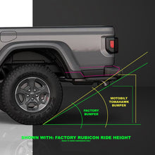 Load image into Gallery viewer, Tomahawk High Clearance Rear Bumper for Jeep JT Motobilt - MB1262 - Motobilt