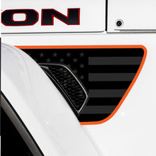Load image into Gallery viewer, Premium Fender Vent Decal Set | Black Flag - fits Wrangler JL &amp; Gladiator JT