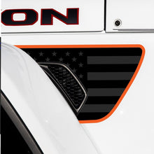 Load image into Gallery viewer, Premium Fender Vent Decal Set | Black Flag - fits Wrangler JL &amp; Gladiator JT