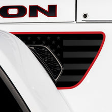 Load image into Gallery viewer, Premium Fender Vent Decal Set | Black Flag - fits Wrangler JL &amp; Gladiator JT
