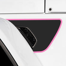 Load image into Gallery viewer, Premium Fender Vent Decal Set | Black Topo - fits Wrangler JL &amp; Gladiator JT