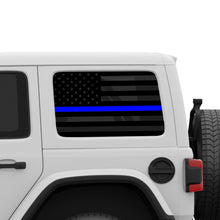 Load image into Gallery viewer, Thin Line Flag Window Graphic for Wrangler Hard Top | Set of 2