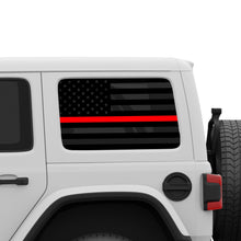 Load image into Gallery viewer, Thin Line Flag Window Graphic for Wrangler Hard Top | Set of 2