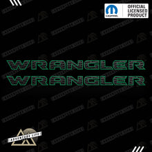 Load image into Gallery viewer, WRANGLER Hood Lettering | Set of 2