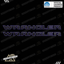 Load image into Gallery viewer, WRANGLER Hood Lettering | Set of 2