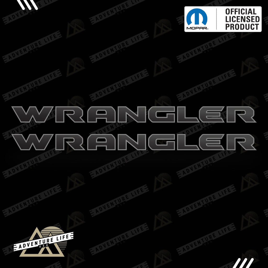 WRANGLER Hood Lettering | Set of 2