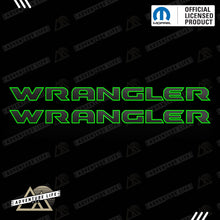 Load image into Gallery viewer, WRANGLER Hood Lettering | Set of 2