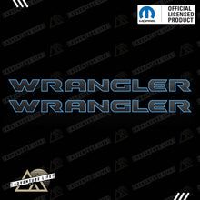 Load image into Gallery viewer, WRANGLER Hood Lettering | Set of 2