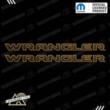 Load image into Gallery viewer, WRANGLER Hood Lettering | Set of 2