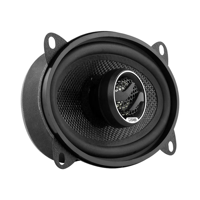 DS18 ZXI-464  4x6" 2-Way Coaxial Speakers with Kevlar Cone 60 Watts Rms 4-Ohm-Clearance