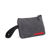 Load image into Gallery viewer, Go Rhino XVenture Gear Zipped Pouch - Large (12in. Wide Pocket / 6.5in. Hand Strap) Canvas - Black