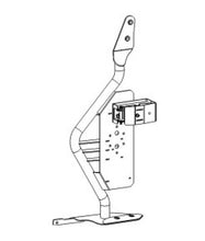 Load image into Gallery viewer, Go Rhino 07-18 Jeep Wrangler JK/JKU Front Fender Jack Mount for Hi-Lift Jack - Tex. Blk