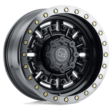 Load image into Gallery viewer, BRABR 18X9.5 6X4.5 G-GNBLK-MCH-DTLP 12MM