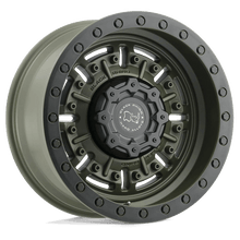 Load image into Gallery viewer, BR ABRAMS 20X9.5 5X127 -18 71 OD GRN