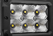 Load image into Gallery viewer, Go Rhino Xplor Bright Series Rectangle LED Flood Light Kit (Surface/Thread Std Mnt) 4x3 - Blk (Pair)