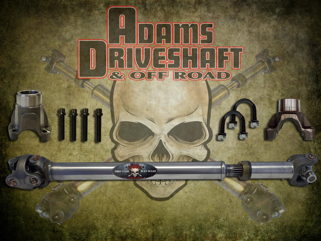 Adams Driveshaft Off Road Drive Shaft Adams Driveshaft JL Rear 1310 CV Driveshaft Sahara 2 Door Extreme Duty Series - Adams Driveshaft Off Road - ASDJL-1310R-S2D-SA