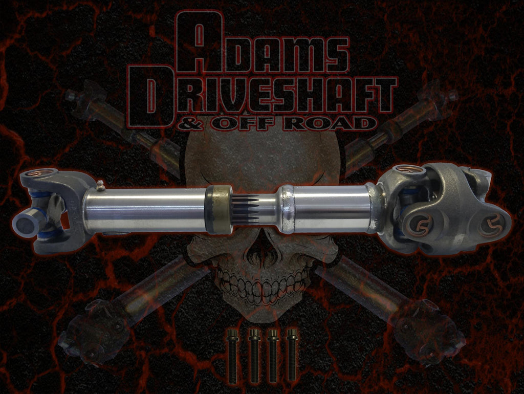 Adams Driveshaft Off Road Drive Shaft Adams Driveshaft YJ Rear 1310 CV Driveshaft 1994 - 1995 Extreme Duty Series - Adams Driveshaft Off Road - ASDYJ-1310CV1330R-S