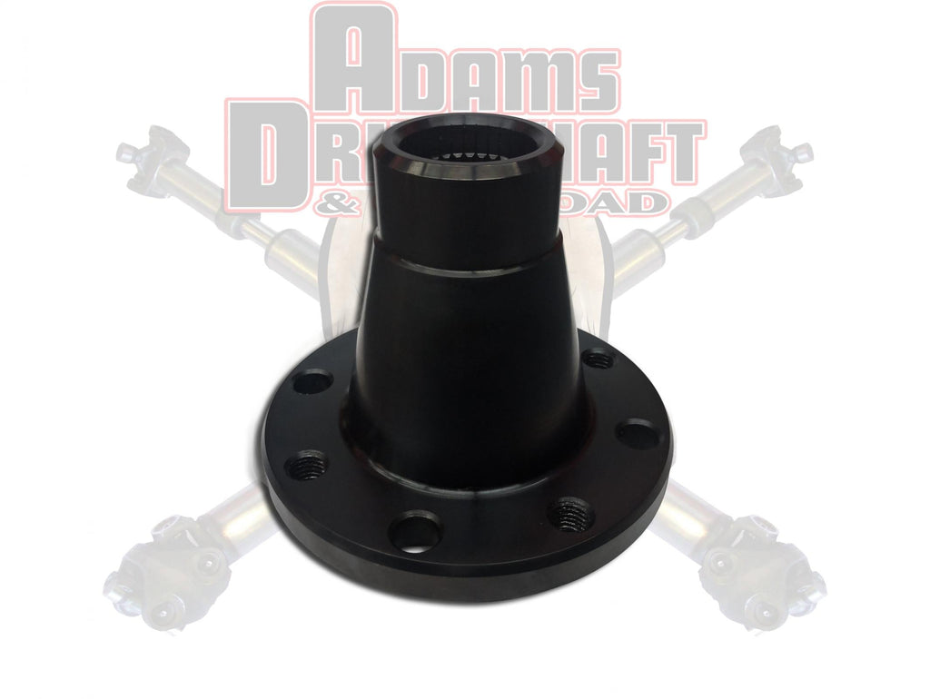 Adams Driveshaft Off Road Transfer Case Slip Yoke Adams Forged Jeep JK Front 1350 Series CV Transfer Case Flange With 2 Inch Pilot - Adams Driveshaft Off Road - ASDFFJK-PM4600