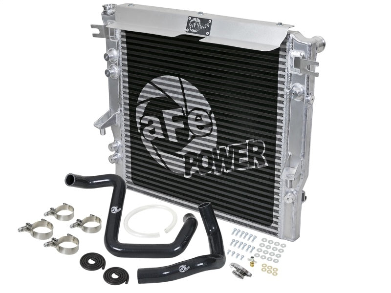 aFe Radiators aFe BladeRunner GT Series Bar and Plate Radiator w/ Black Hoses 12-18 Jeep Wrangler (JK) V6 3.6L