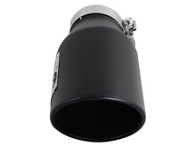 Load image into Gallery viewer, aFe Catback aFe Diesel Exhaust Tip Bolt On Black 4in Inlex x 6in Outlet x 12in