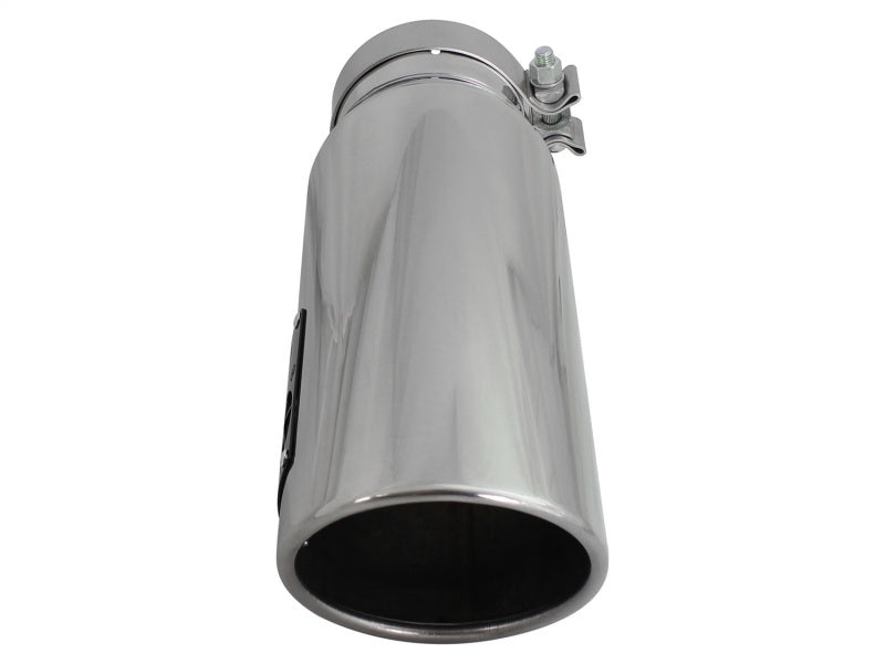 aFe Catback aFe Diesel Exhaust Tip Bolt On Polished 4in Inlex x 5in Outlet x 15in