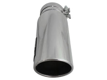 Load image into Gallery viewer, aFe Catback aFe Diesel Exhaust Tip Bolt On Polished 4in Inlex x 5in Outlet x 15in