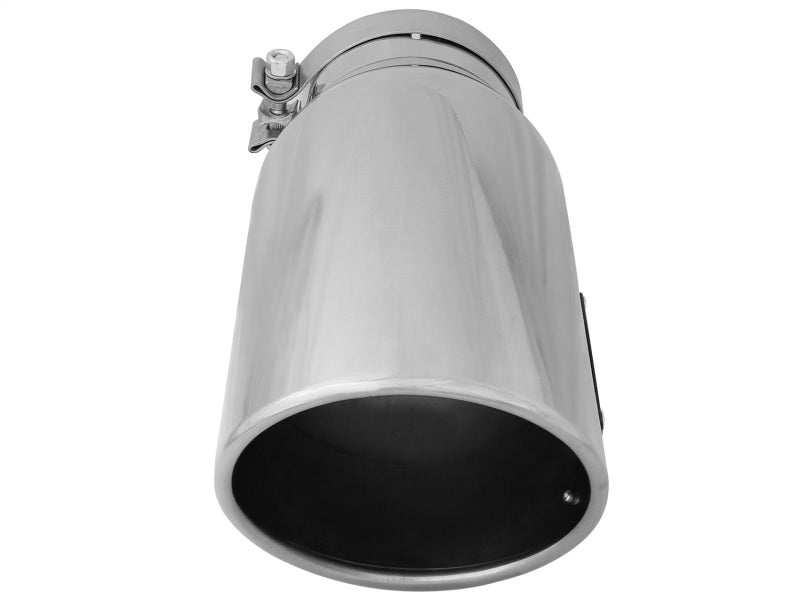 aFe Catback aFe MACH Force-Xp 5in Inlet x 7in Outlet x 15in length 304 Stainless Steel Exhaust Tip