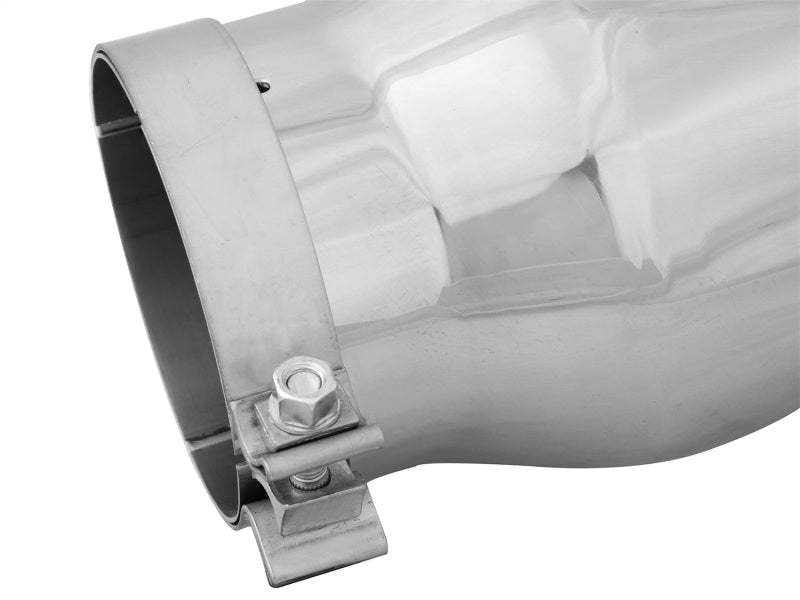 aFe Catback aFe MACH Force-Xp 5in Inlet x 7in Outlet x 15in length 304 Stainless Steel Exhaust Tip