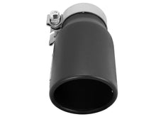 Load image into Gallery viewer, aFe Catback aFe MACHForce XP 3in Inlet x 4in Outlet x 9in Length Clamp-On Black Tip