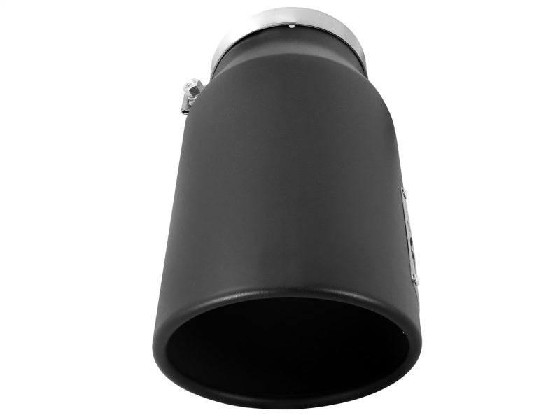 aFe Catback aFe POWER MACH Force-Xp 5in 304 Stainless Steel Exhaust Tip 5In x 7Out x15Lin Bolt-On Right-Blk