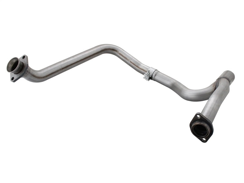 aFe Headers & Manifolds aFe Power Twisted Steel Y-Pipe Stainless Steel 2.5in 12-14 Jeep Wrangler V6 3.6L