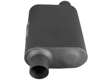 Load image into Gallery viewer, aFe Catback aFe Scorpion Replacement Alum Steel Muffler 2-1/2in In/Out Baffled Offset/Offset 13inL x10inW x4inH
