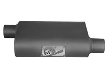 Load image into Gallery viewer, aFe Catback aFe Scorpion Replacement Alum Steel Muffler 2-1/2in In/Out Baffled Offset/Offset 13inL x10inW x4inH