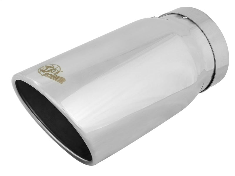 aFe Catback aFe Universal Bolt On Exhaust Tip Polished 5in Inlet x 6in Outlet x 12in Long