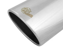 Load image into Gallery viewer, aFe Catback aFe Universal Bolt On Exhaust Tip Polished 5in Inlet x 6in Outlet x 12in Long