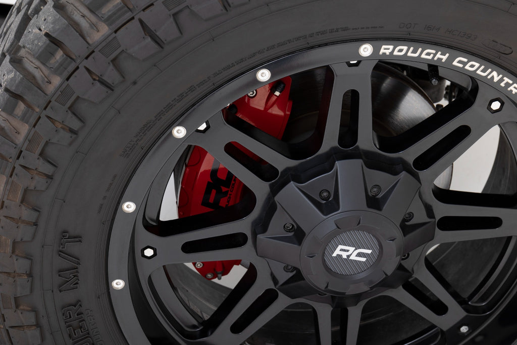 Caliper Covers | Rear | Red | Jeep Wrangler JK/Wrangler Unlimited (2007-2018)