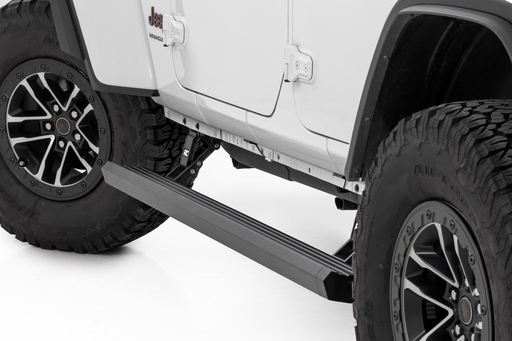 Power Running Boards | 4 Door | Jeep Wrangler JL (2018-2026)