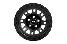 Load image into Gallery viewer, Rough Country 82 Series Wheel | One-Piece | Semi Gloss Black | 15x8 | 5x5.5 | -19mm